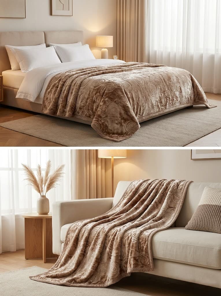 Premium dvoslojna deka – teška, topla i izuzetno mekana 2